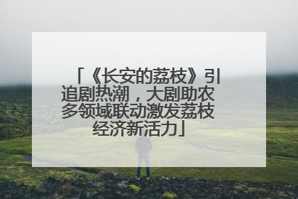 《长安的荔枝》引追剧热潮，大剧助农多领域联动激发荔枝经济新活力