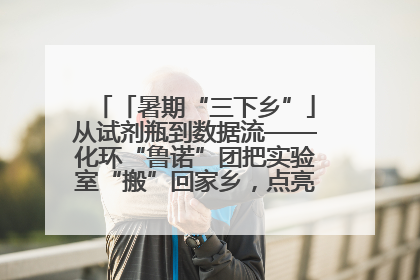 「暑期“三下乡”」从试剂瓶到数据流——化环“鲁诺”团把实验室“搬”回家乡，点亮桑梓求知路