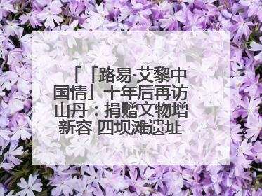 「路易·艾黎中国情」十年后再访山丹：捐赠文物增新容 四坝滩遗址诉说历史沧桑