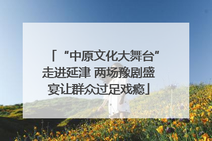 “中原文化大舞台”走进延津 两场豫剧盛宴让群众过足戏瘾