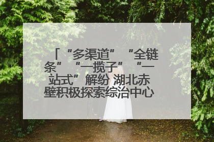 “多渠道”“全链条”“一揽子”“一站式”解纷 湖北赤壁积极探索综治中心规范化建设新路子