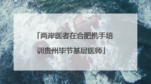 两岸医者在合肥携手培训贵州毕节基层医师
