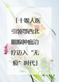 十堰人医引领鄂西北腮腺肿瘤治疗迈入“无痕”时代