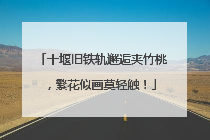 十堰旧铁轨邂逅夹竹桃，繁花似画莫轻触！
