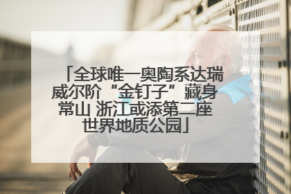 全球唯一奥陶系达瑞威尔阶“金钉子”藏身常山 浙江或添第二座世界地质公园