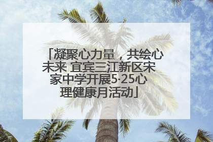 凝聚心力量，共绘心未来 宜宾三江新区宋家中学开展5·25心理健康月活动