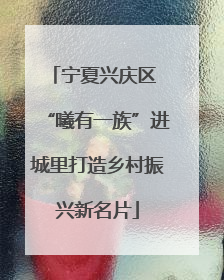 宁夏兴庆区 “曦有一族”进城里打造乡村振兴新名片