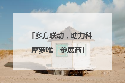 多方联动，助力科摩罗唯一参展商