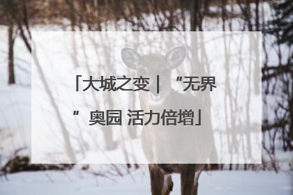 大城之变｜“无界”奥园 活力倍增