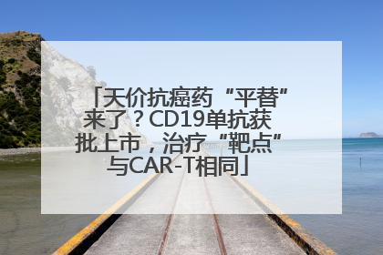 天价抗癌药“平替”来了？CD19单抗获批上市，治疗“靶点”与CAR-T相同