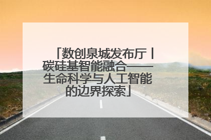 数创泉城发布厅丨碳硅基智能融合——生命科学与人工智能的边界探索