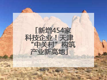 新增454家科技企业！天津“中关村”构筑产业新高地