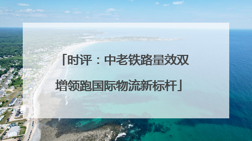 时评：中老铁路量效双增领跑国际物流新标杆