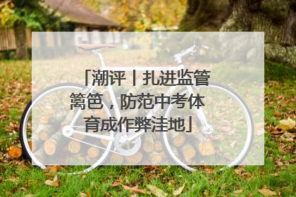 潮评丨扎进监管篱笆，防范中考体育成作弊洼地