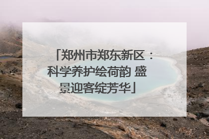 郑州市郑东新区：科学养护绘荷韵 盛景迎客绽芳华