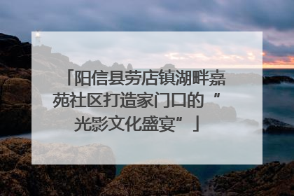 阳信县劳店镇湖畔嘉苑社区打造家门口的“光影文化盛宴”