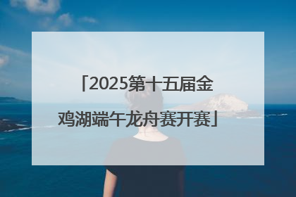 2025第十五届金鸡湖端午龙舟赛开赛